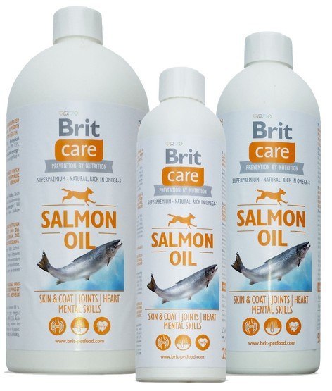 Brit Care Salmon Oil - olej z łososia dla psa 250ml