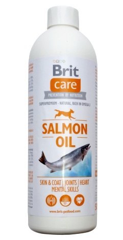 Brit Care Salmon Oil - olej z łososia dla psa 250ml