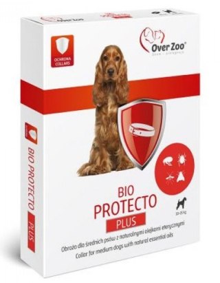 Over Zoo Bio Protecto Obroża na pchły i kleszcze dla średniego psa 60cm