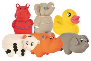 Trixie zabawka piszcząca dla psa lateksowa Małe Zoo