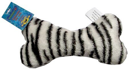 Yarro Pluszowa Piszcząca Kość dla psa - Zebra 22cm Yarro Pluszowa Piszcząca Kość dla psa - Zebra 22cm