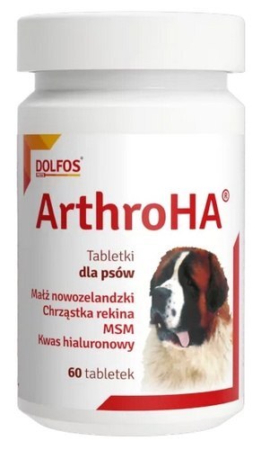 Arthro HA 60 tabletek - witaminy dla psa na stawy