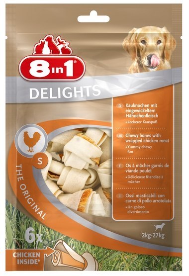 8in1 Delights Bones S torebka 6szt 8in1 Delights Bones S torebka 6szt