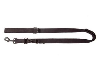 Dingo Smycz taśma przedłużana z taśmy bawełnianej 1,6cm/120-220cm czarna