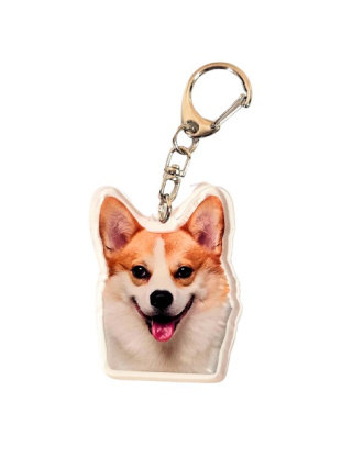 Brelok Corgi Akrylowy