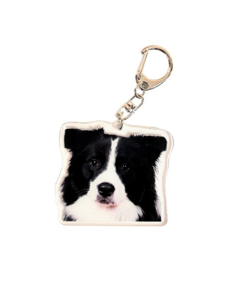 Brelok Border Collie Akrylowy