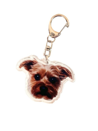 Brelok York Yorkshire Terrier Akrylowy
