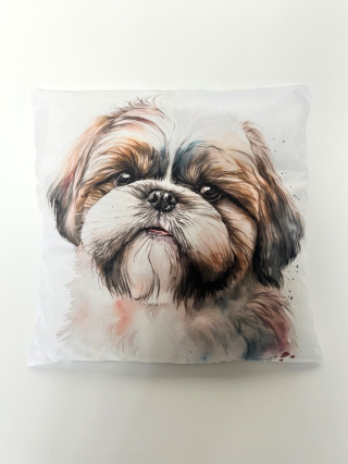 Poszewka na poduszkę z Shih Tzu