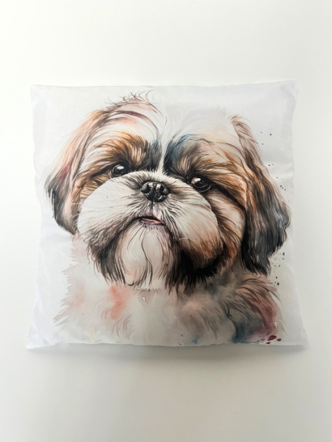 Poszewka na poduszkę z Shih Tzu Poszewka na poduszkę z Shih Tzu