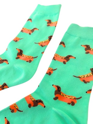 Skarpetki Jamnik Hot Dog Damskie