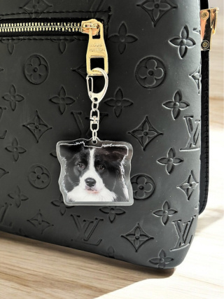 Brelok Border Collie Akrylowy