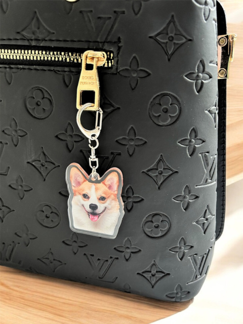 Brelok Corgi Akrylowy Brelok Corgi Akrylowy