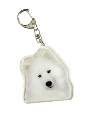 Brelok Samoyed Akrylowy