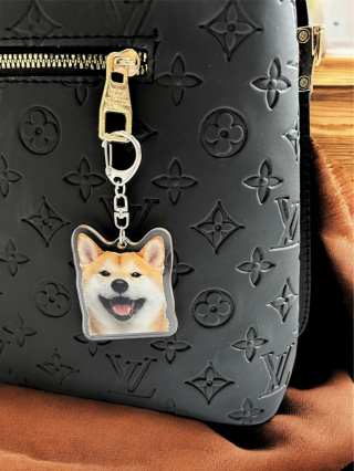 Brelok Shiba Inu Akrylowy