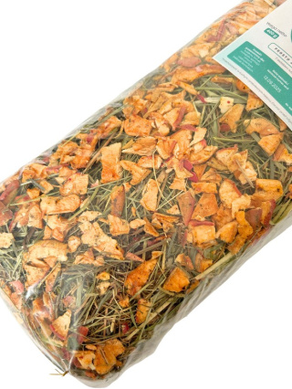 Sianko siano z jabłkiem dla królika, świnki morskiej, szynszyla, gryzoni 400 g