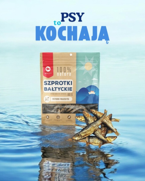 Maced 100% Natura Szprotka bałtycka 85g Maced 100% Natura Szprotka bałtycka 85g