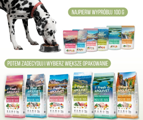 PRÓBKA ARQUIVET FRESH SENIOR & LIGHT Indyk i biała ryba 100 g PRÓBKA ARQUIVET FRESH SENIOR & LIGHT Indyk i biała ryba 100 g