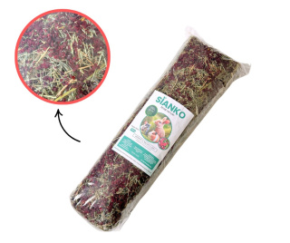 Sianko siano z buraczkiem dla królika, świnki morskiej, szynszyla, gryzoni 400 g