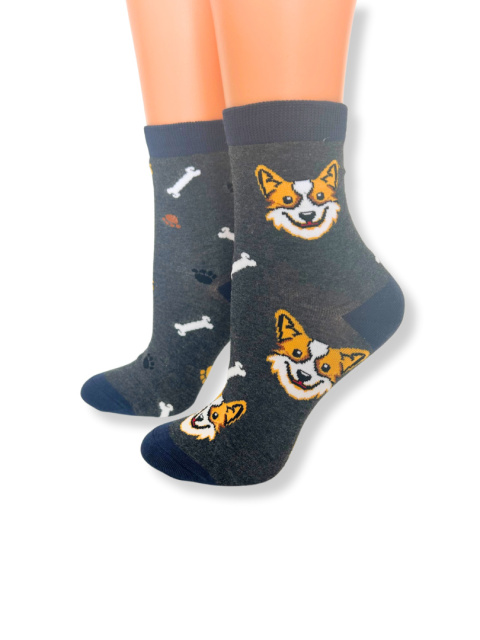 Skarpetki Corgi Damskie (szare) Skarpetki Corgi Damskie (szare)