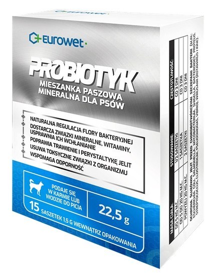 Eurowet Probiotyk dla psa - saszetka 1,5g Eurowet Probiotyk dla psa - saszetka 1,5g