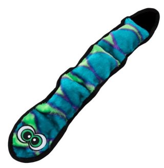 Outward Hound Invincibles Snake blue/green Zabawka dla psa 3 piszczałki