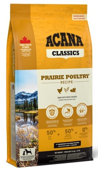 Acana Classics Prairie Poultry Dog 14,5kg Acana Classics Prairie Poultry Dog 14,5kg