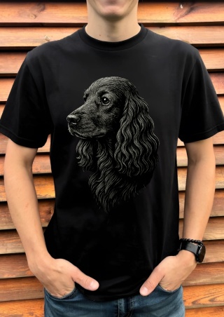 Koszulka Cocker Spaniel Damska Męska Personalizowana