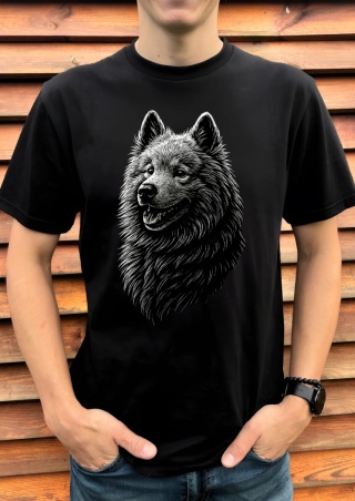 Koszulka Samoyed Damska Męska Personalizowana