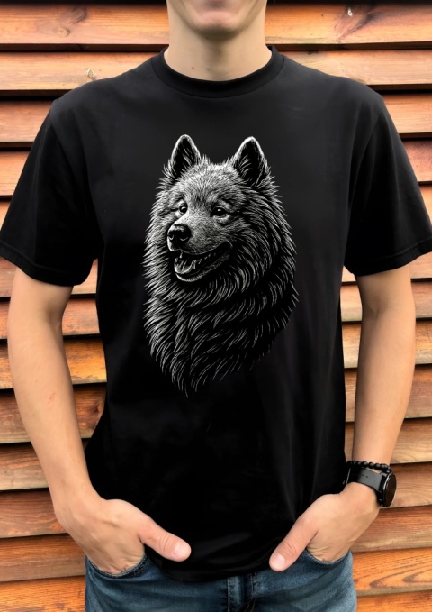 Koszulka Samoyed Damska Męska Personalizowana Koszulka Samoyed Damska Męska Personalizowana