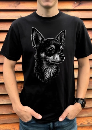 Koszulka Chihuahua Damska Męska Personalizowana
