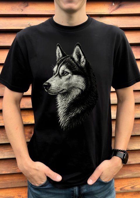 Koszulka Husky Damska Męska Personalizowana