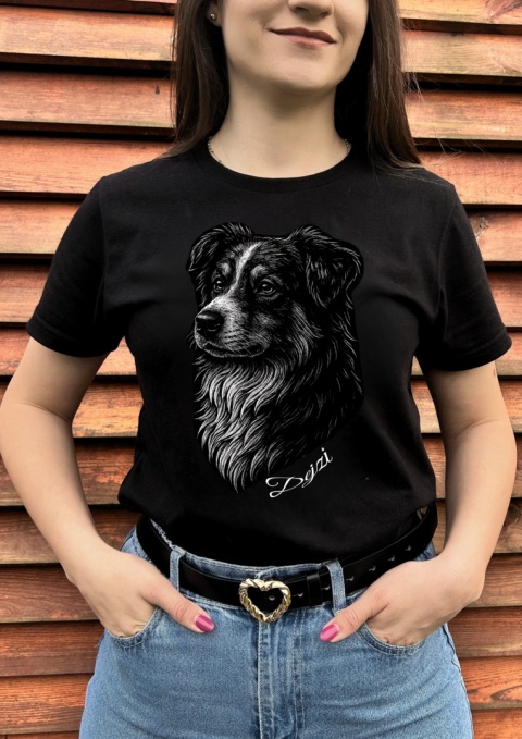 Koszulka Owczarek Australijski Damska Męska Personalizowana Koszulka Owczarek Australijski Damska Męska Personalizowana