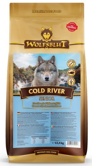 Wolfsblut Dog Cold River Senior - pstrąg i bataty 12,5kg Wolfsblut Dog Cold River Senior - pstrąg i bataty 12,5kg
