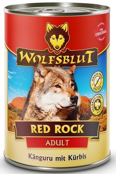 Wolfsblut Dog Red Rock - kangur i dynia puszka 395g Wolfsblut Dog Red Rock - kangur i dynia puszka 395g