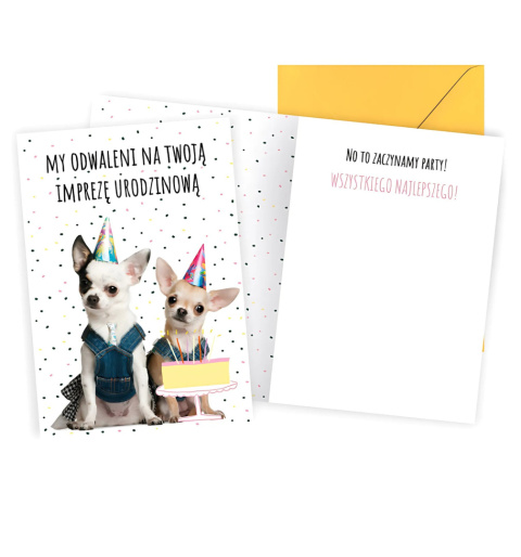 Kartka urodzinowa dla miłośnika psów - Chihuahua Kartka urodzinowa dla miłośnika psów - Chihuahua