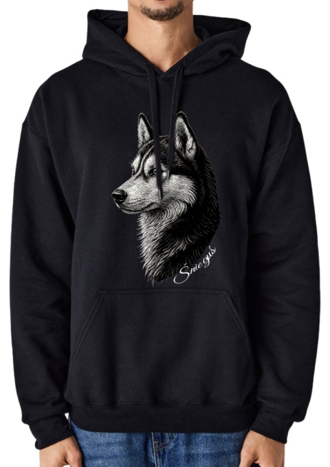 Bluza z Husky Black&White