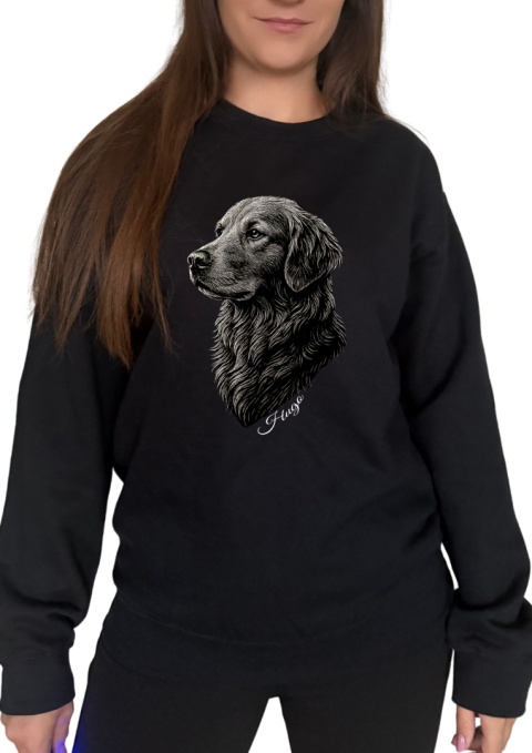 Bluza z Golden Retrieverem Black&White
