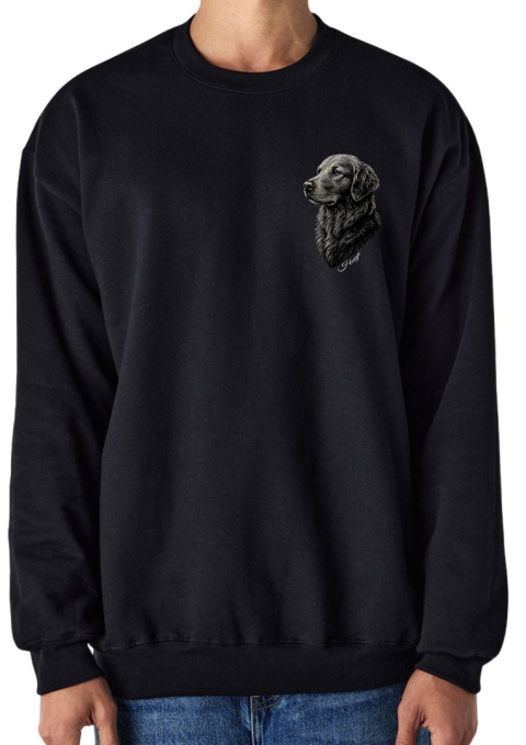 Bluza z Golden Retrieverem Black&White