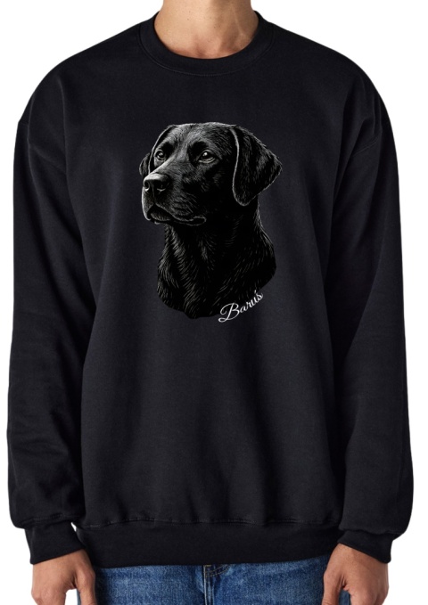 Bluza z Labradorem Black&White