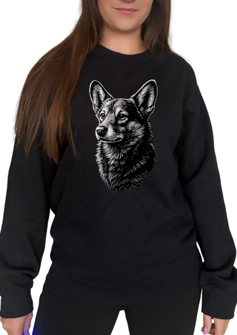 Bluza z Corgi Black&White