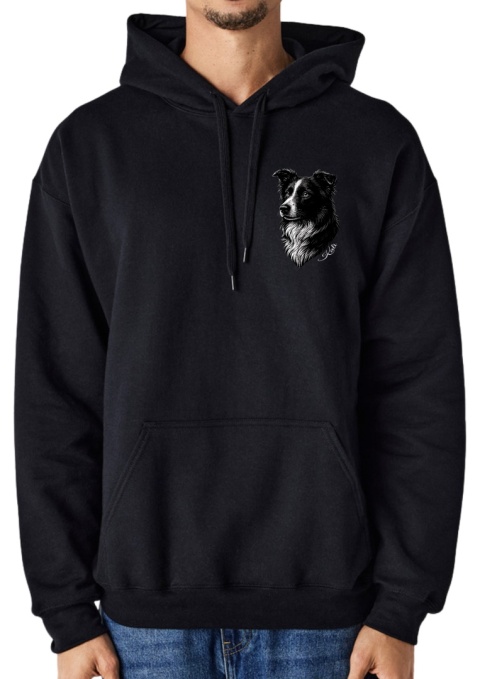 Bluza z Border Collie Black&White
