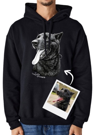 Bluza z Twoim Psem ze zdjęcia z nadrukiem