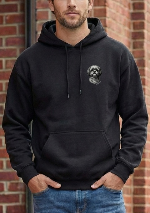 Bluza Shih Tzu Black&White