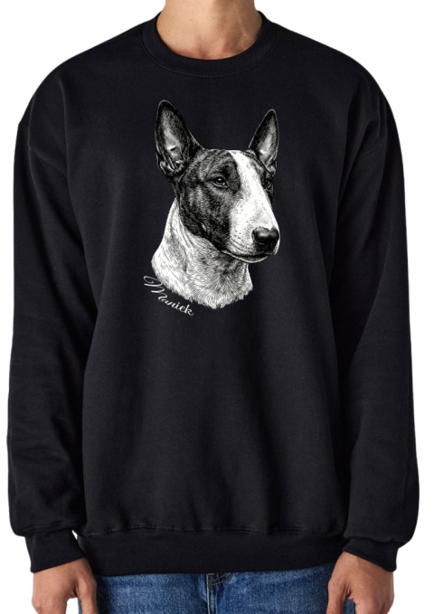 Bluza z Bulterierem Black&White