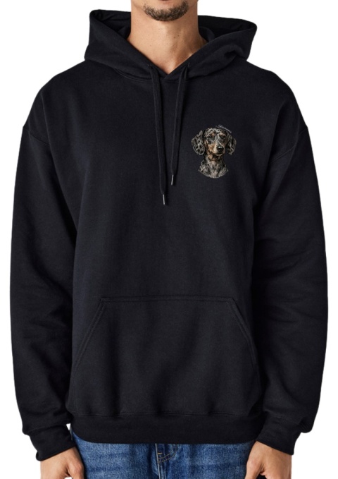 Bluza z Jamnikiem Merle Black&White