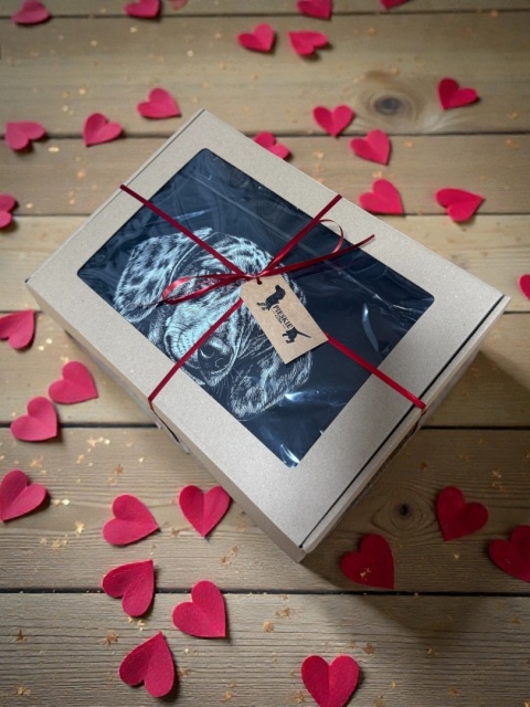 Bluza z Jamnikiem Merle Black&White