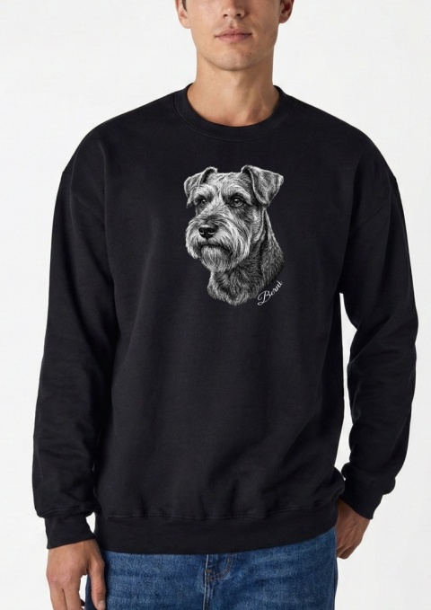 Bluza ze Sznaucerem Black&White