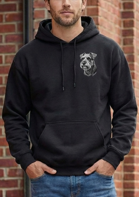 Bluza ze Sznaucerem Black&White