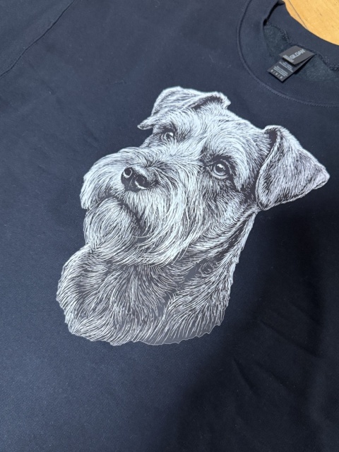 Bluza ze Sznaucerem Black&White