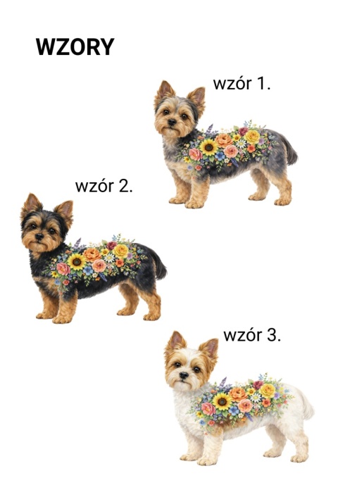Koszulka z Yorkiem Flowers